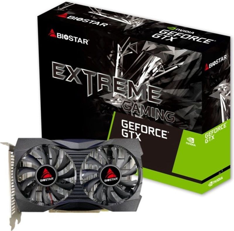 Biostar - GeForce GTX 1050 - Videokaart - 4 GB