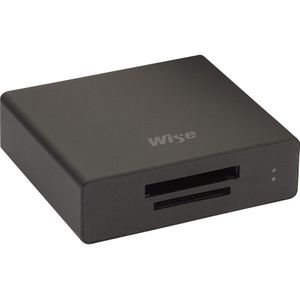 Wise - CFexpress Type B / SD UHS-II Kaartenlezer - Aluminium - USB-C