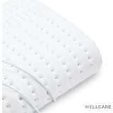Wellcare WE167UBATHD Elektrische warmte deken | 2P | Eco Fleece | 120 min timer | Extra voetwarmte | 160 x 150 cm | 4D DWF|