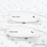 Wellcare WE167UBATHD Elektrische warmte deken | 2P | Eco Fleece | 120 min timer | Extra voetwarmte | 160 x 150 cm | 4D DWF|