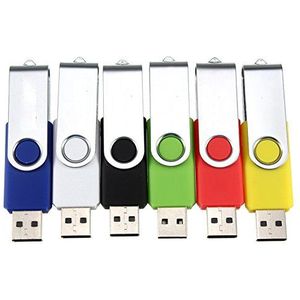 Roterende USB 2.0 128 MB Flash Drive Memory Stick Opslag U Disk