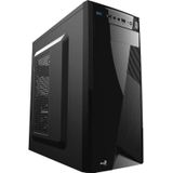AeroCool - Corporate CS-1101 - Systeemkast - Zwart - Midi Tower - Zonder Voeding