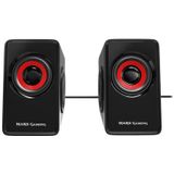 Mars Gaming - MS1 - Luidsprekers - Zwart & Rood - 10 Watt