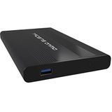 Anima Boitier extern compatibel AHD1 USB 3.0 - 2"1/2 S-ATA (Noir) (2.5"), Harddisk behuizing, Zwart