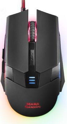 Mars Gaming - MM116 - Muis - Zwart - Bedraad - Optisch - 3200 DPI