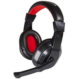 Mars Gaming MRH0 hoofdtelefoon/hoofdtelefoon bedraad Zwart, Rood (Bedraad), Gaming headset, Zwart, Rood