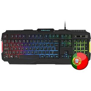 Mars Gaming MRK0, goktoetsenbord, RGB-verlichting, anti-ghosting vermogen, PT
