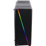 Aerocool - Cyclon - PC Behuizing - Zwart - Acryl Zijpaneel - RGB LED Frontpaneel