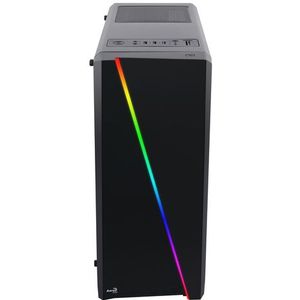 Aerocool - Cyclon - PC Behuizing - Zwart - Acryl Zijpaneel - RGB LED Frontpaneel