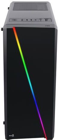 Aerocool - Cyclon - PC Behuizing - Zwart - Acryl Zijpaneel - RGB LED Frontpaneel