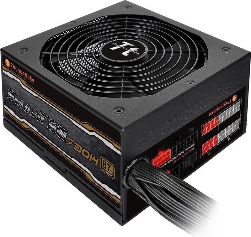 Thermaltake - Smart SE - PC-Voeding - Zwart - 730W