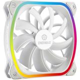 Enermax - SquA RGB - PC Behuizingsventilator - Wit - LED Verlichting