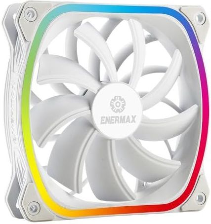 ENERMAX SQUA RGB Single PC behuizingsventilator wit