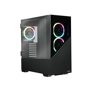 Behuizing Enermax K8 ARGB TowerGehäuse zwart Seitenfenster