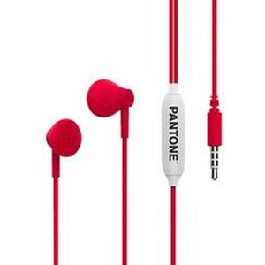 Celly - Pantone Draadloze Hoofdtelefoon - Rood - In-Ear - Geïntegreerde Microfoon