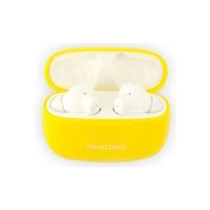 Celly Pantone Bluetooth In-Ear Hoofdtelefoon - 10m Bereik, Draadloos, 5 uur Afspeeltijd, Stereomodus, Compact, Geel