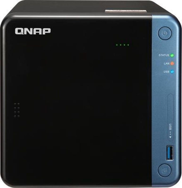 QNAP TS-453BE NAS Mini Tower Ethernet LAN Zwart J3455