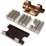 QNAP HS-M2SSD-02 koelsysteem voor computers SSD (solid-state drive) Koelplaat/radiatoren Groen