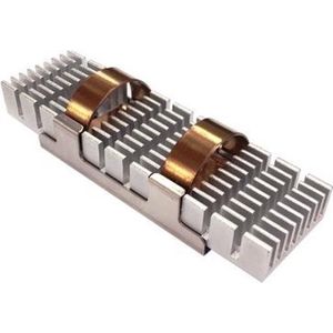 QNAP HS-M2SSD-02 koelsysteem voor computers SSD (solid-state drive) Koelplaat/radiatoren Groen