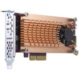 QNAP QM2 - Intern M.2 NVMe Interfacekaart - PCIe - Voor QNAP NAS