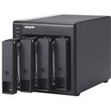 Qnap NAS Network Storage - TR-004 - Zwart - USB
