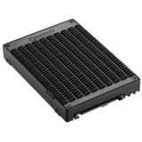 QNAP QDA-U2MP Behuizing - Zwart - M.2 PCIe NVMe SSD - Voor PC en NAS