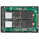 QNAP QDA-U2MP Behuizing - Zwart - M.2 PCIe NVMe SSD - Voor PC en NAS