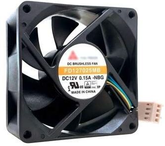 QNAP FAN-7CM-T01 koelsysteem voor computers Universeel Ventilator Zwart