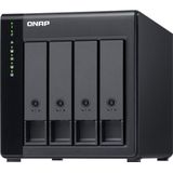 QNAP TL-D400S - Hard Drive Array - 4 Bays - Zwart