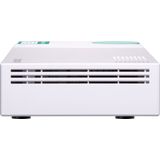 QNAP QSW-308-1C netwerk-switch Unmanaged Gigabit Ethernet (10/100/1000) Wit