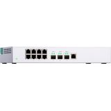 QNAP QSW-308-1C netwerk-switch Unmanaged Gigabit Ethernet (10/100/1000) Wit