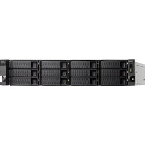 Qnap - TL-R1200C-RP - JBOD Rackmount Storage Enclosure - Zwart - SATA 6Gb/s