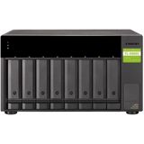 Qnap - TL-D800C - NAS Opslagbox - Zwart - 8x 3.5-Inch SATA