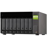Qnap - TL-D800C - NAS Opslagbox - Zwart - 8x 3.5-Inch SATA