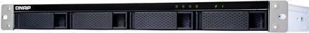 Qnap - TL-R400S - Rackmount JBOD - Zwart - 4x 3.5-inch SATA Bays