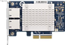 QNAP - QXG-5G2T-111C Netwerkadapter - Zwart - PCI Express - 5000 Mbit/s
