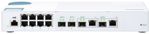 Switch - Qnap QSW-M408-2C - 1 Gbps RJ-45 SFP+ - Layer 2 Web Managed