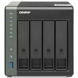 QNAP - TS-431X3 - Netwerkopslag - Ondersteunt HDD & SSD - 4 GB RAM