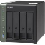 QNAP TS-431X3 NAS Tower Ethernet LAN Zwart Alpine AL-314