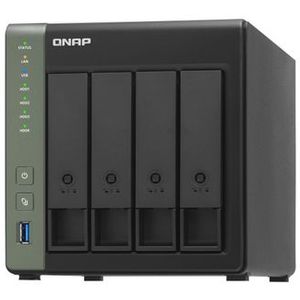 QNAP - TS-431X3 - Netwerkopslag - Ondersteunt HDD & SSD - 4 GB RAM
