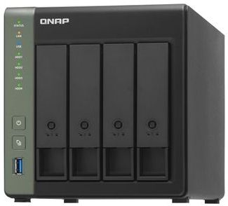 QNAP - TS-431X3 - Netwerkopslag - Ondersteunt HDD & SSD - 4 GB RAM