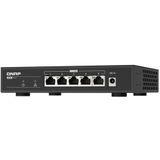 QNAP QSW-1105-5T Netwerk-Switch - Zwart - Unmanaged - Vijf 2.5GbE-poorten