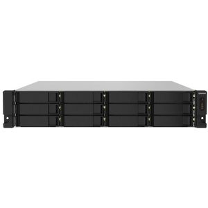 QNAP TS-1232PXU-RP NAS Rack (2U) Annapurna Labs AL324 4 GB DDR4 0 TB QNAP QTS Zwart