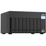 QNAP TS-832PX NAS Tower Annapurna Labs AL324 4 GB DDR4 0 TB QNAP Turbo System Aluminium, Zwart