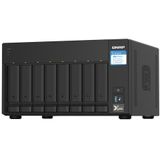 QNAP TS-832PX NAS Tower Annapurna Labs AL324 4 GB DDR4 0 TB QNAP Turbo System Aluminium, Zwart