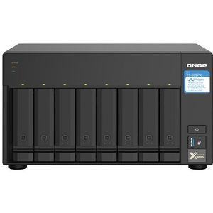 QNAP TS-832PX NAS Tower Annapurna Labs AL324 4 GB DDR4 0 TB QNAP Turbo System Aluminium, Zwart