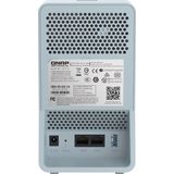 QNAP QMiro-201W draadloze router Gigabit Ethernet Dual-band (2.4 GHz / 5 GHz) Blauw