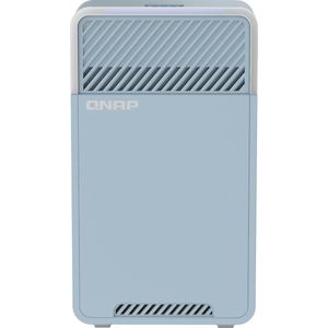 QNAP QMiro-201W draadloze router Gigabit Ethernet Dual-band (2.4 GHz / 5 GHz) Blauw