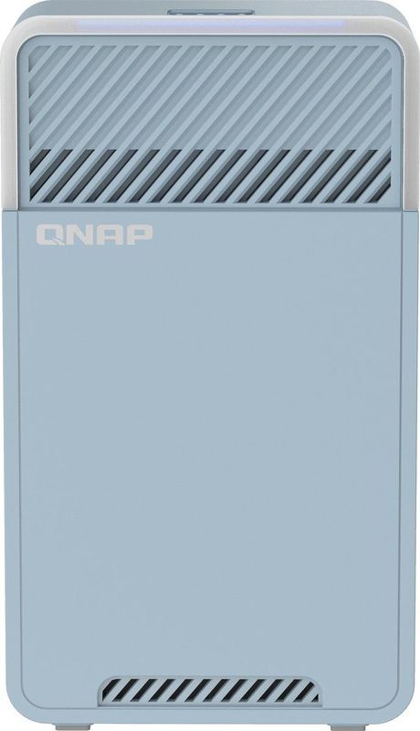 QNAP QMiro-201W draadloze router Gigabit Ethernet Dual-band (2.4 GHz / 5 GHz) Blauw