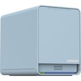 QNAP QMiroPlus-201W NAS Desktop Intel® Celeron® J4125 4 GB DDR4 0 TB QNAP Turbo System Blauw